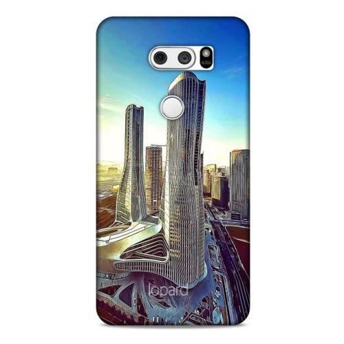 LG K50S Kılıf Dünya Mimarisi (50) Shockproof Kılıf Pin On Towers