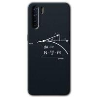 Oppo A91 Kılıf Baskılı Kapak - Work Formül + 5D Tam Kaplayan Cam