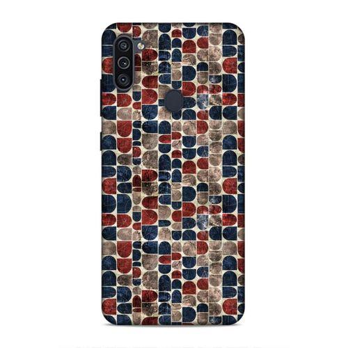 Samsung Galaxy M11 Uyumlu Kılıf Romans (24) Darbe Emici Kılıf Mozaik