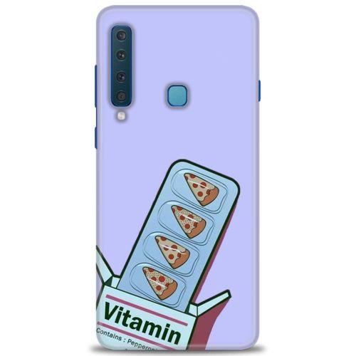 Samsung Galaxy A9 2018 Kılıf HD Baskılı Kılıf - Vitamin + Tam Ekran Koruyucu