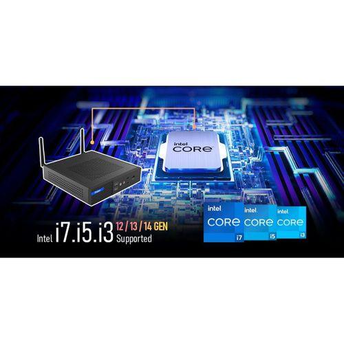 PRITTEC OX4 Q7-TH610L MINI PC I3-12100 / 8GB / 256 Nvme M2 / Free Dos