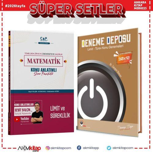 Çap Limit Süreklilik Konu Anlatımlı Soru Bankası ve Deneme Deposu Deneme Seti 2 Kitap