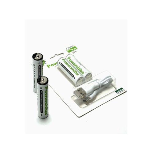 Şarj Edilebilir Pil Type-c Li-ıon Lityum Kalem Pil 2800mah 1 5v aa Şarjlı Pil