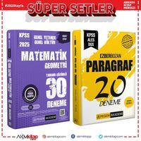 Pegem 2025 KPSS Matematik ve Paragraf Deneme Seti 2 Kitap