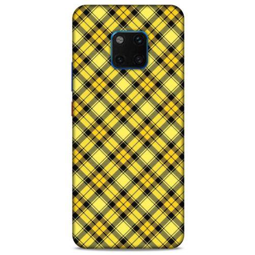 Gömlek (4) Desenli Silikon Kapak Telefon Kabı Huawei Mate 20 Pro Kılıf