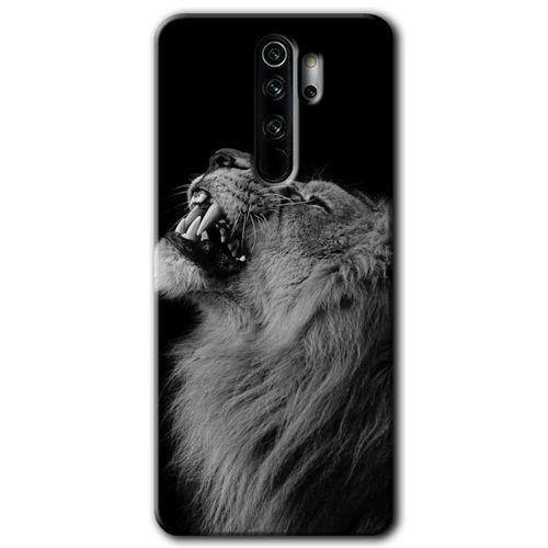 Xiaomi Redmi Note 8 Pro Kılıf HD Desen Baskılı Arka Kapak - Lion