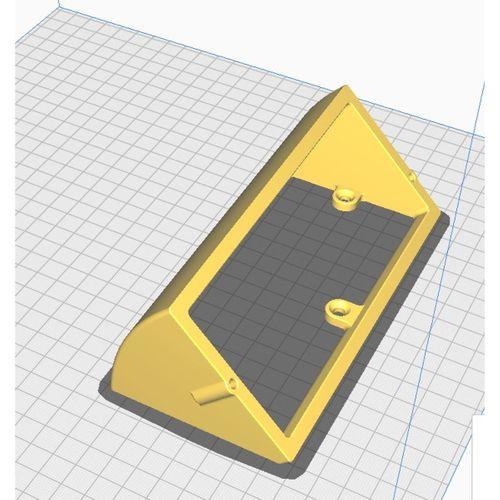 Bticino Linea 3000 İçin 45 Derecelik Montaj Braketi ABS Baskı 06049