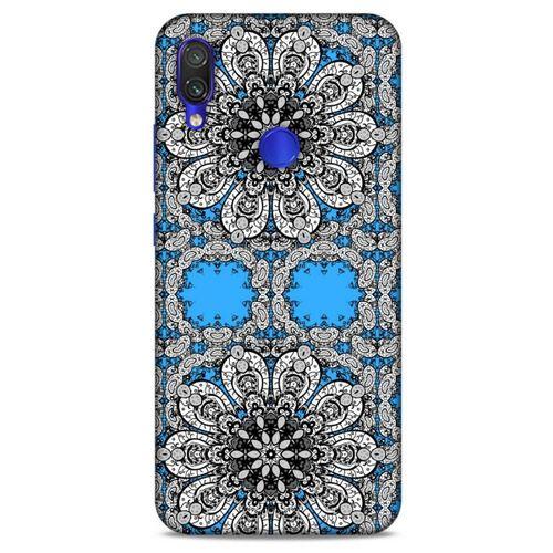 Xiaomi Redmi Note 7 Uyumlu Kılıf Mavi Delisi (34) Slim Armor Kılıf Sanat