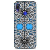 Xiaomi Redmi Note 7 Uyumlu Kılıf Mavi Delisi (34) Slim Armor Kılıf Sanat