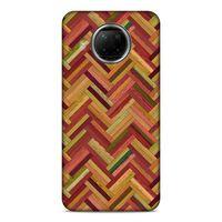Lopard Xiaomi Redmi Note 9 Pro 5G Uyumlu Kılıf Wood'X (40) Fit Silikon Kılıf Desenli