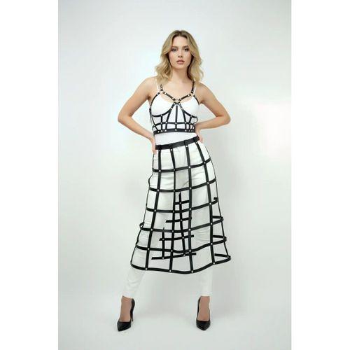 Deri Etek Ve Deri Göğüs Harness Takım, Cosplaywear - Brf1013