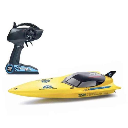 Eğitici Oyuncak Motorlu USB Şarjlı Uzaktan Kumandalı Yarış Teknesi 74 cm