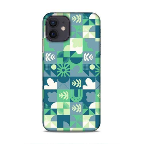 Apple iPhone 12 Uyumlu Kılıf Insomnia (39) Liquid Crystal Kılıf Yaprak