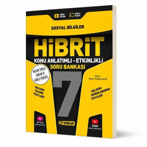 7. Sınıf Sosyal Bilimler Konu Anlatımlı Etkinlikli Hibrit Soru Bankası Hız Yayınları