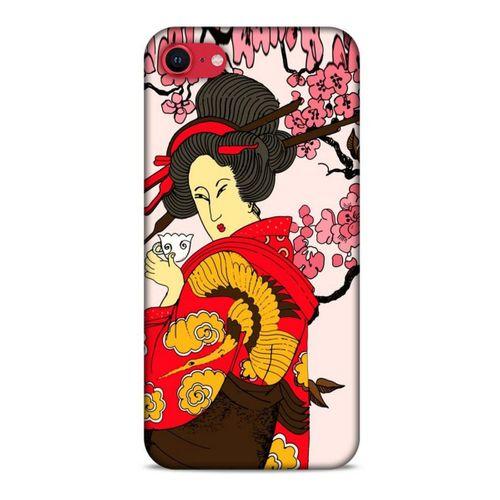 Apple iPhone SE 2020 Kılıf Japonya (10) Full Koruma Kılıfı Japon Geyşa