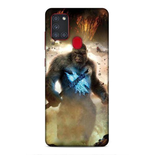 Samsung Galaxy A21s Uyumlu Kılıf BMovie (28) Arka Kapak King Kong