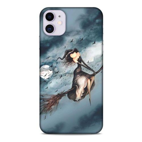 Y.Liva-2021 Özel Seri Cadılı Apple Iphone 11 Kılıf Silikon Kapak