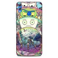 Huawei Honor 8x Uyumlu Kılıf Rick And Morty (48) Bumper Kılıf Decoy Jerrys