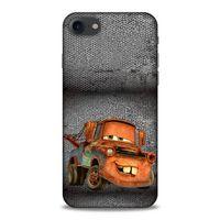 Lopard Apple Iphone 7 Uyumlu Kılıf PickUpX (50) Shockproof Kılıf Orange Car