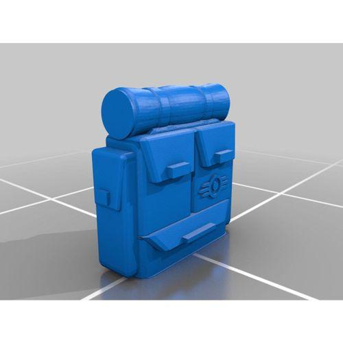 Vault Tec Sırt Çantası (Bu ürün Sadece Plastik parçadır - Almadan Önce Soru Sorabilirsiniz)