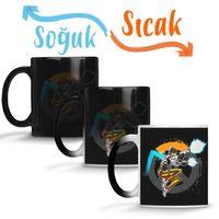 Overwatch One Fanart Tracer Sihirli Kupa Bardak Porselen