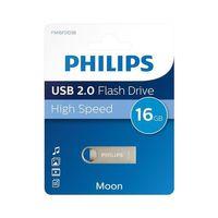 Philips FM16FD160B/00 16GB Klasik Gümüş Moon USB 2.0 Metal Flash Bellek