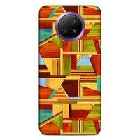 Lopard Xiaomi Redmi Note 9 5g Uyumlu Kılıf Wood'X (46) Core Armor Kılıf Desenli