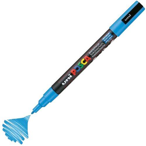 UNİBALL POSCA ( 0.9-1.3 ) SU BAZLI POSTER MARKÖRÜ GÖKMAVİ