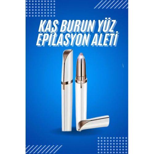 Tüy Kıl Alma Kaş Bıyık Unisex Yüz Bakım Epilasyon Aleti Pilli