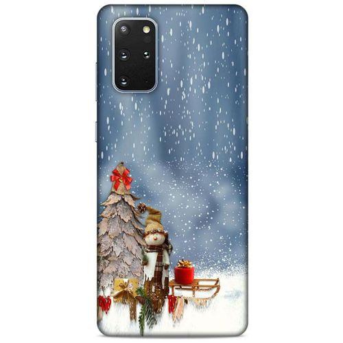 Samsung Galaxy S20 Plus Kılıf Snowix (5) Koruma Kabı Gri Beyaz