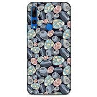 Huawei Y9 Prime 2019 Kılıf Baskılı Özel Seri Taşlı (14) Lansman Kılıf