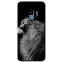 Galaxy S9 Kılıf HD Desen Baskılı Arka Kapak - Lion + Kırılmaz Cam