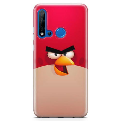Huawei Nova 5i Kılıf Angry Birds Arka Kapak Koruma Desenli Full Koruyucu