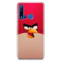 Huawei Nova 5i Kılıf Angry Birds Arka Kapak Koruma Desenli Full Koruyucu