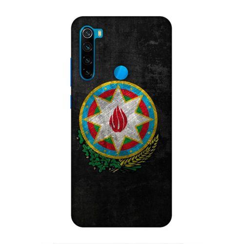 Xiaomi Redmi Note 8 Uyumlu Kılıf Azarbaijan (39) Liquid Crystal Kılıf Amblem