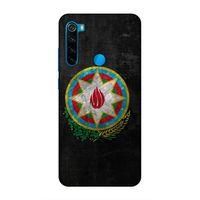 Xiaomi Redmi Note 8 Uyumlu Kılıf Azarbaijan (39) Liquid Crystal Kılıf Amblem