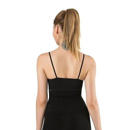 Kadın Ince Askılı Pedli Büstiyer Yarım Atleti Sütyen 3'lü Set..