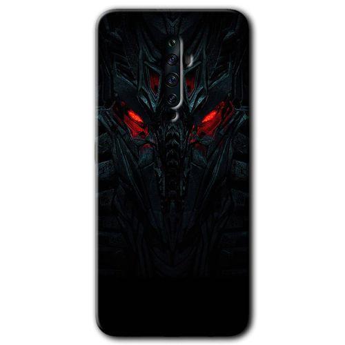 Oppo Reno 2z Kılıf Baskılı Kapak - Vinicius + 5D Tam Kaplayan Cam