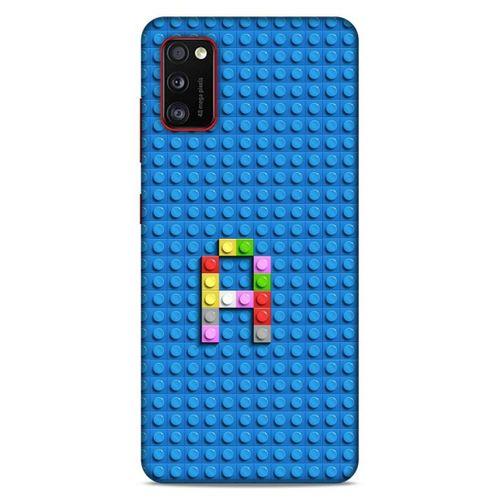 Lopard Samsung Galaxy A41 Uyumlu Kılıf BloX (11) Tam Koruma A Harfi
