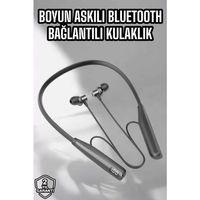 Boyun Bantlı Bluetooth Kulaklık Yüksek Ses Kaliteli 100 Saat Kulaklık