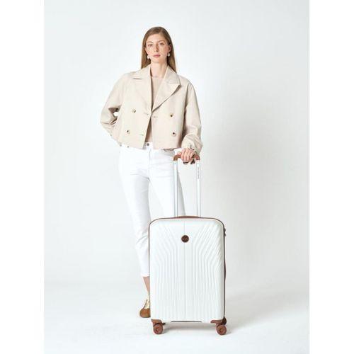 Benetton Trolley Valiz Beyaz Orta Boy 14BNT8010-02-BY