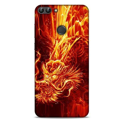 Huawei Psmart Kılıf Dragons (12) Koruyucu Silikon Ateş Ejderhası