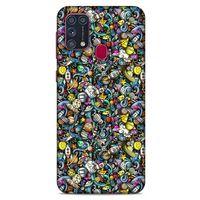 Graffitix (48) Desenli Silikon Kapak Samsung Galaxy M31 Kılıf