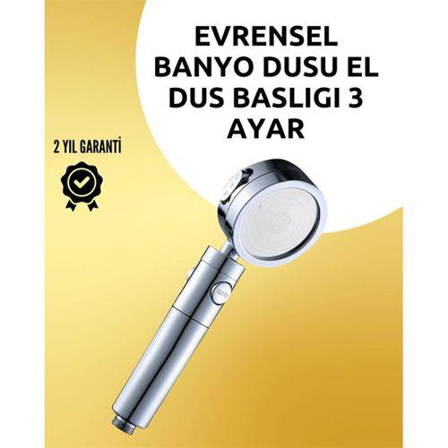 Masaj Ve Yağmur Modlu Çok İşlevli Paslanmaz Çelik Duş Başlığı