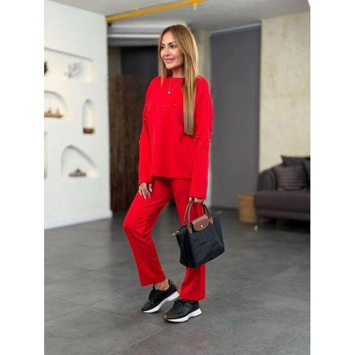 Kadın Inci Detay Modal Kumaş Ikili Takım