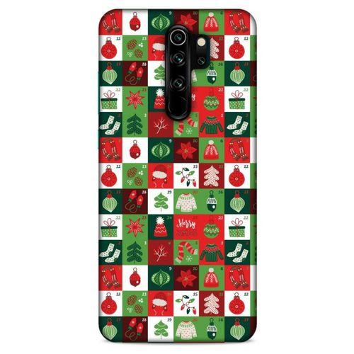 Yılbaşı Süsleri 07 Xiaomi Redmi Note 8 Pro Kılıf Silikon Kapak