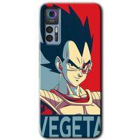 TCL 30 Plus Kılıf HD Desen Baskılı Arka Kapak - Vegeta