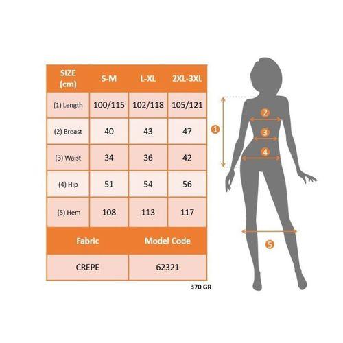 Kadın Ip Askılı Kruvaze Yakalı Sırttan Bağcıklı önü Volanlı Midi Janjan Krep Elbise