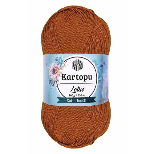 1 Adet Lotus Bikini Büstiyer Bluz Örgü İpi K302 Tarçın