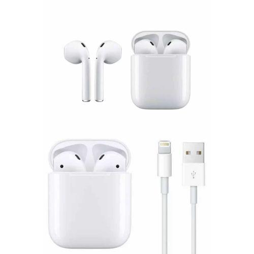 2025 Model Çağrı Cevaplayabilen Bluetooth Kulaklık Beyaz Dokunmatik Kontrol